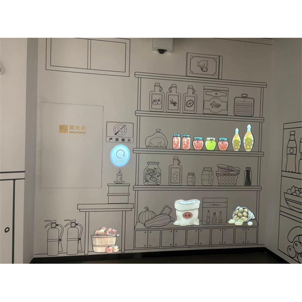 Interactive cultural wall